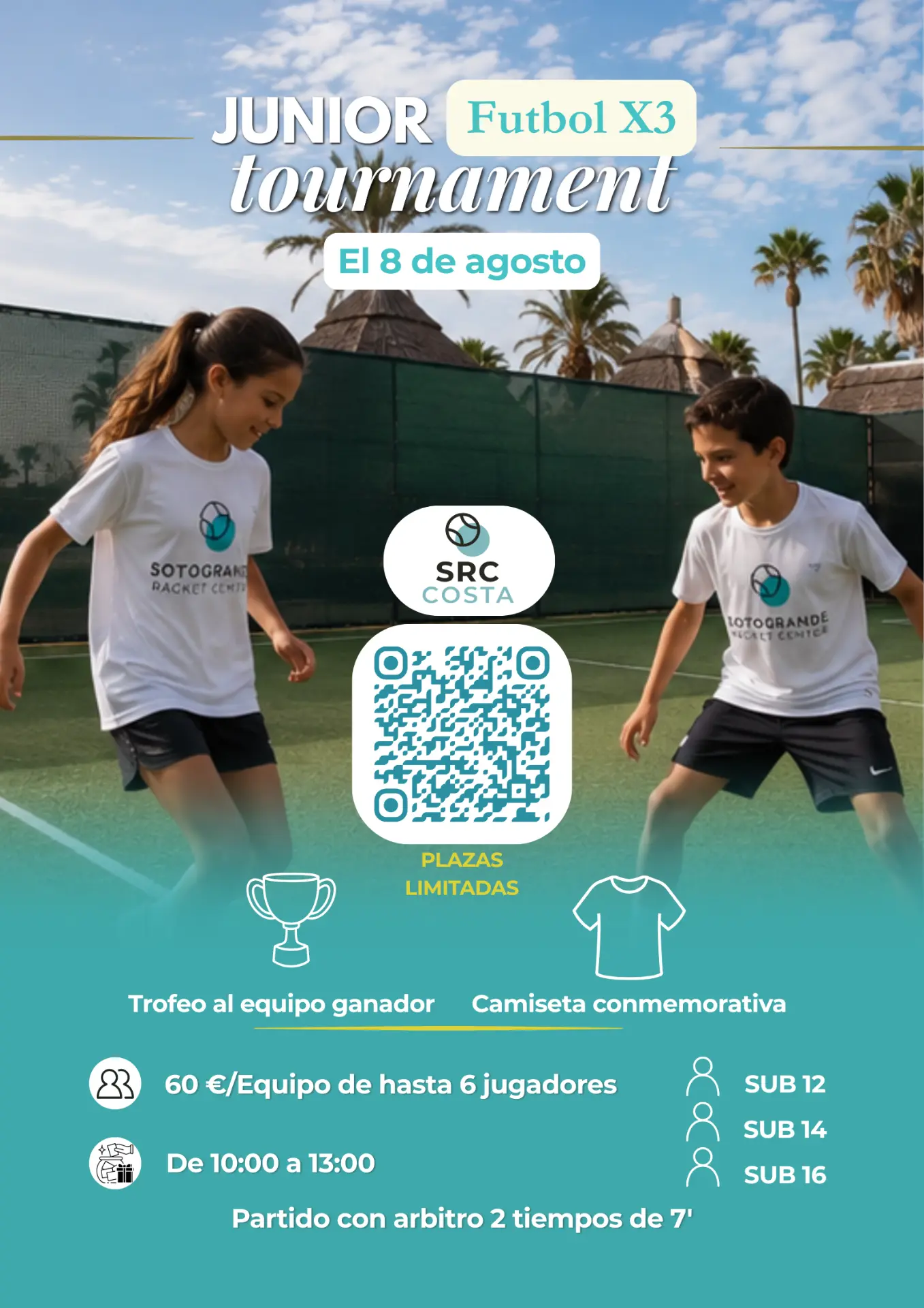 3v3 Football Tournament · Aug 8