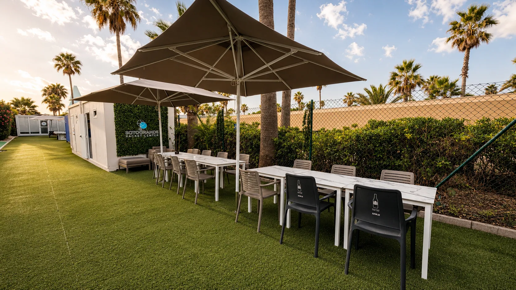 Private garden