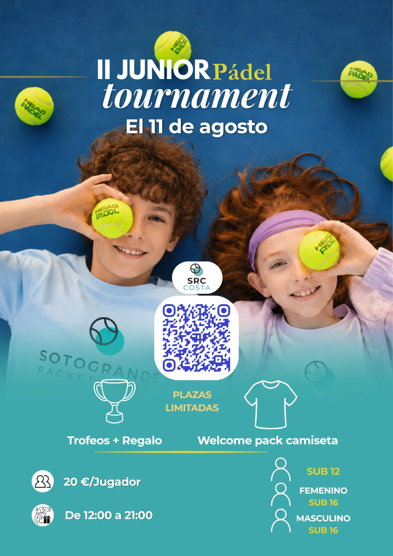 Junior Padel Tournament · Aug 11