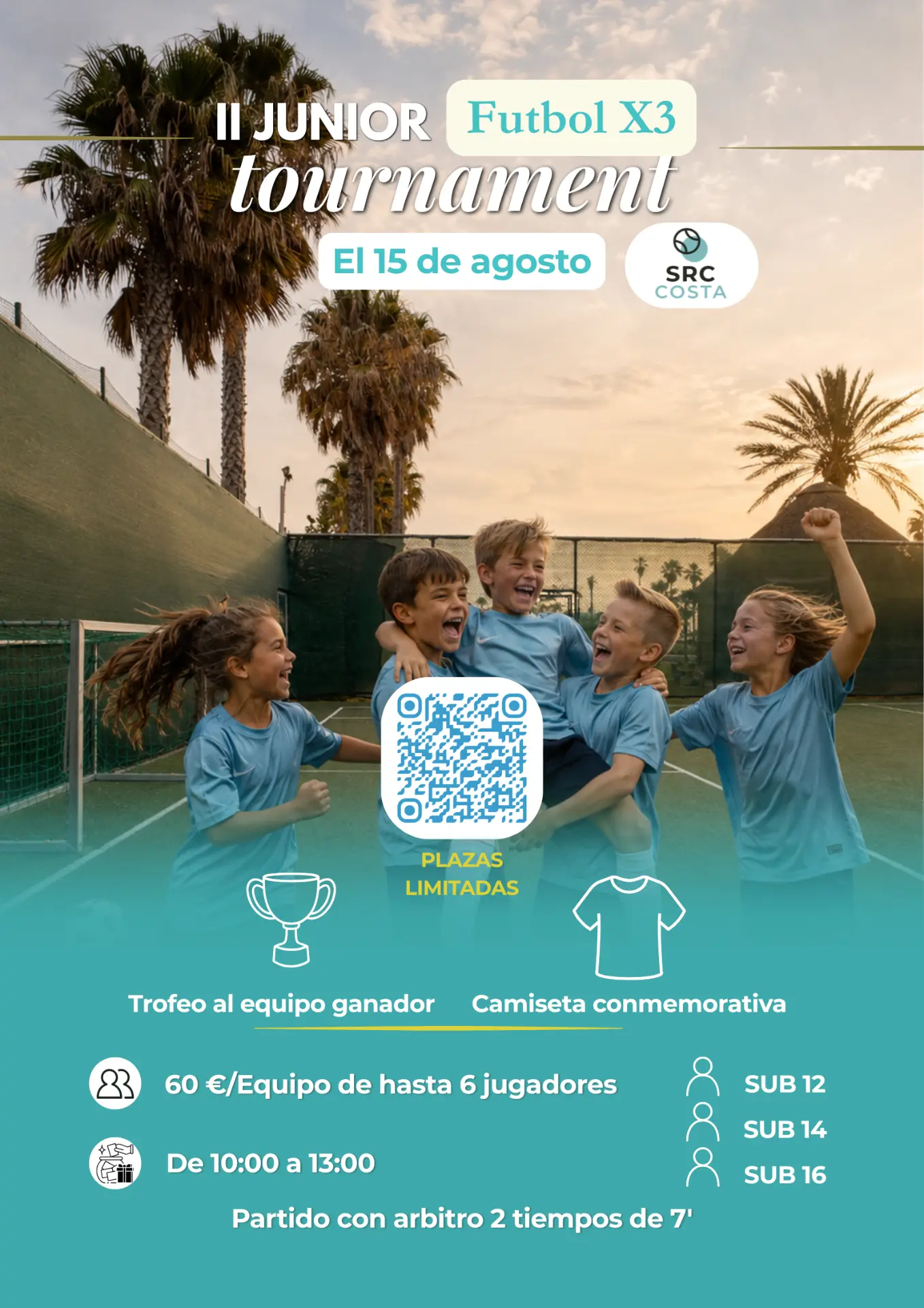 3v3 Football Tournament · Aug 15
